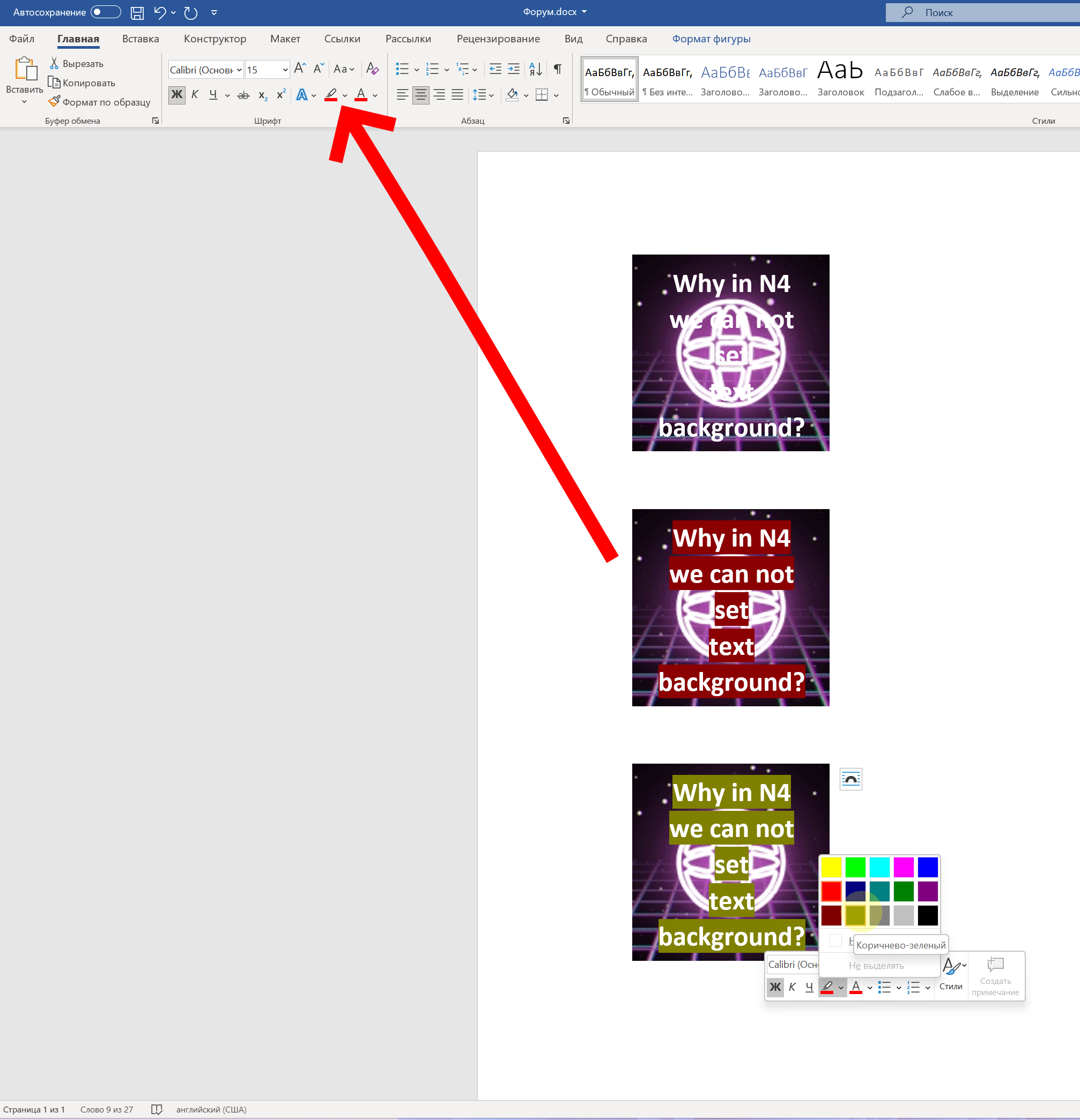MS Word